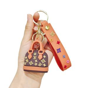 驴L现代艺术PVC外贸热销V时尚迷你仿真包吊坠长老会钥匙扣批发包3中国 - Product Image 5