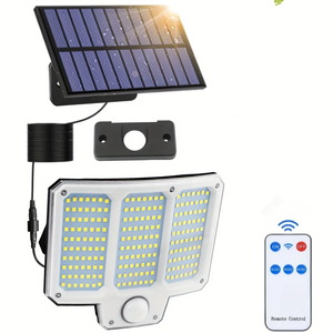 Lámpara Solar Colgante LED con Sensor de Movimiento para Interior y Exterior, Cable de 5M, Luz Solar para Garaje, Lámpara Colgante para Casa - Product Image 1