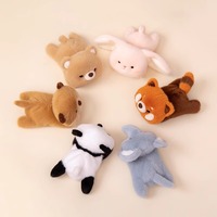 Peluche à main, poupée de bureau, poupée de compagnie de table, poupée souris avec sangle de poignet