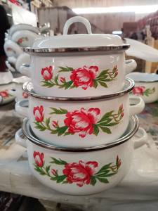 Meilleure vente d'usine <span class=keywords><strong>en</strong></span> Chine, ensemble de casseroles <span class=keywords><strong>en</strong></span> <span class=keywords><strong>fonte</strong></span> émaillée pour les promotions - Product Image 3