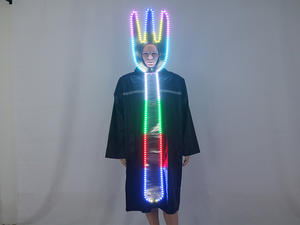 All'ingrosso Luminous LED Bglow Coppia Coltello & Forchetta Costume Set-Prop per Performance teatrali & Party - Product Image 2