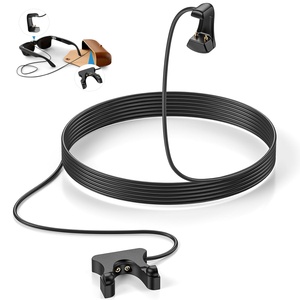 1.5m xách tay Clip-on sạc điện cung cấp dòng cho <span class=keywords><strong>Rayban</strong></span> Meta WAYFARER/skyler/headliner kính thông minh chính thức sạc trường hợp - Product Image 1