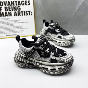 Zapatos Deportivos y de Ocio para Hombre 2026 con Suela Gruesa para Aumentar la Altura, Malla Transpirable, Cierre con Cordones, para Verano - Product Image 1