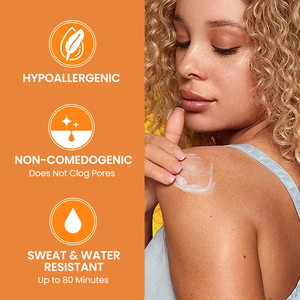 Private Label <span class=keywords><strong>Spf</strong></span> <span class=keywords><strong>50</strong></span> Sunblock <span class=keywords><strong>crema</strong></span> solare idratante proteggi la pelle sbiancante <span class=keywords><strong>crema</strong></span> solare biologica per il <span class=keywords><strong>viso</strong></span> - Product Image 4