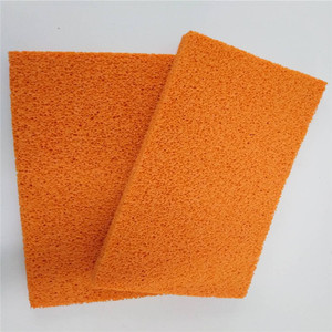 Bloque de Espuma de Caucho Natural Macroporoso Naranja, Rectangular, para Película Protectora de Herramientas AM-2511262, Origen Jiangsu - Product Image 2