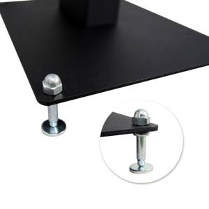 CNBear BS-333B Series Metal Medium/Full-Size -60Cm Height Flexible Studio <b>Speaker</b> <b>Stand</b> with 20kg Weight Capacity - Product Image 5