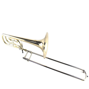 Trombón <span class=keywords><strong>de</strong></span> laca dorada Trombón <span class=keywords><strong>de</strong></span> latón dorado en clave <span class=keywords><strong>de</strong></span> B Flat Trombón <span class=keywords><strong>de</strong></span> rendimiento <span class=keywords><strong>de</strong></span> <span class=keywords><strong>banda</strong></span> profesional <span class=keywords><strong>de</strong></span> alta calidad TB022004 - Product Image 1