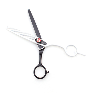 JP Steel 5,5 ''6'' Tijeras de corte de pelo Punta de hoja afilada Blanco A1018 Peluquería Tijeras de adelgazamiento de peluquero - Product Image 6