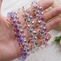 Vente chaude Mode Double Rangée Bracelet En Cristal Coloré Femmes Bracelet Réglable