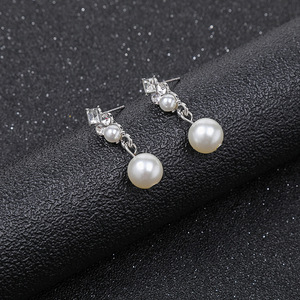 Collana estiva alla moda Set accessori collana di perle <span class=keywords><strong>da</strong></span> <span class=keywords><strong>sposa</strong></span> e orecchini Set <span class=keywords><strong>da</strong></span> donna - Product Image 5