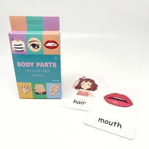 Alat bantu mengajar dini untuk anak-anak, mainan kartu edukasi bentuk hewan waktu tembus pandang untuk anak-anak - Product Image 3