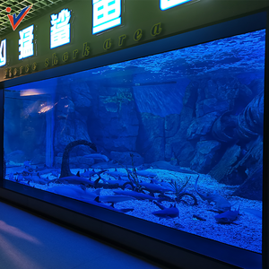 Leyu Usine Offre Spéciale Personnalisé Épais Grand Plat Acrylique Fish Tank Fenêtre - Product Image 3