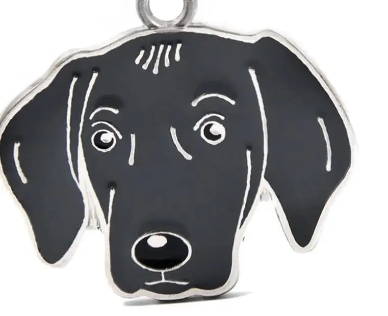 Wholesale Jewelry DIY Making Zinc Alloy Small Charm Dog ID Cards Cute Animal Dog Pet Pendants