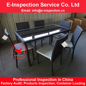 Cina Vietnam agente di ispezione Hotel mobili da esterno arredamento casa servizio di ispezione Pre spedizione di terze parti - Product Image 1