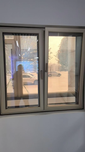 Solution faite <span class=keywords><strong>sur</strong></span> commande insonorisée durable de cadre mince en verre triple de <span class=keywords><strong>baie</strong></span> de <span class=keywords><strong>PVC</strong></span> affleurant gris - Product Image 6