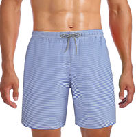 Pantalones de playa de verano para hombre de secado rápido al por mayor, bañadores antiarrugas, pantalones cortos de playa bordados, ropa de baño para hombre