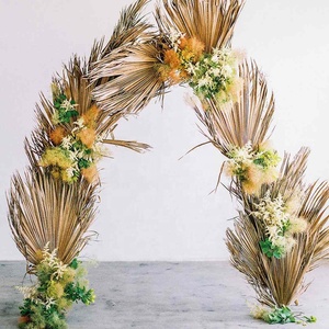 Vente flash : grandes feuilles de <span class=keywords><strong>palmier</strong></span> séchées naturelles pour la décoration de mariage - Product Image 2
