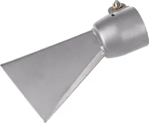 NT5112020 60mm 15 grados boquilla en ángulo reemplazo soldadura pistola de calor accesorios para PVC hoja de plástico soldador boca