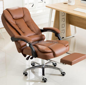 Muebles para Aulas Escolares, <span class=keywords><strong>Silla</strong></span> de Oficina Ergonómica Ajustable de Cuero PU <span class=keywords><strong>con</strong></span> <span class=keywords><strong>Ruedas</strong></span> - Product Image 2
