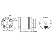 Module de réducteur de moteur servo pour robot collaboratif 34nm à prix modéré