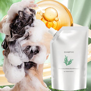 Shampooing bio aux herbes de romarin et menthe pour la croissance des cheveux et crème antichute antipelliculaire pour la prévention de la perte de cheveux - Product Image 5