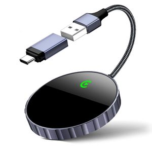 Boîtier Android pour voiture, dongle portable CarPlay, configuration simplifiée CarPlay, adaptateur sans fil CarPlay pour iPhone <span class=keywords><strong>Apple</strong></span>, vente chaude - Product Image 1
