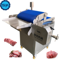 Trancheuse de viande congelée multifonctionnelle entièrement automatique et sûre pour jambon de boeuf et légumes