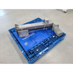 TSUBAKI EMERSON LINIPOWER JACK JWB025DRH7.41UG1-TK <b>Worm</b> <b>Gear</b> Screw Jack Used As Is Legacy Semiconductor Equipment Parts - Product Image 6