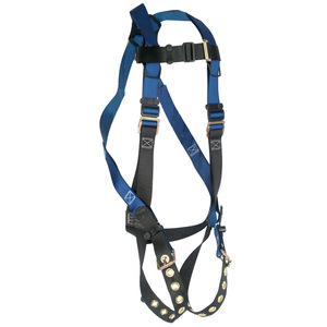 ชุดสายรัดนิรภัยแบบเต็มตัว Zhongyu สายรัดกว้าง 4.3 ซม. พร้อมห่วง D 4 จุด ป้องกันการตก สำหรับงานก่อสร้างและปีนหน้าผา - Product Image 5