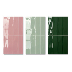 Carrelage mural vitrifié moderne résistant aux acides, couleur claire, 300x600, pour cuisine, salle de bain, restaurant, projet d'ingénierie, motif Macaron Bump - Product Image 1