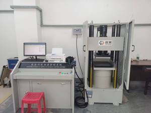 <span class=keywords><strong>Machine</strong></span> d'essai de pression YAW-3000D 3000kN 300 tonnes, contrôlée par micro-ordinateur, hydraulique universelle, marque Xinguang, précision 0,5% - Product Image 3