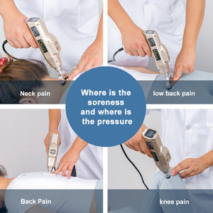 Massaggiatore portatile all'ingrosso 1200 N chiropratico strumento di regolazione elettronico massaggiatore muscolare elettrico impulso chiropratico pistola - Product Image 6
