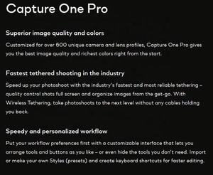 Maîtrise du développement RAW, du traitement d'images et de la gestion des actifs Capture One Pro - Product Image 2