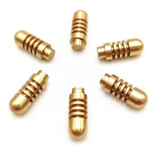 Service d'usinage de pièces en laiton de haute précision personnalisé en usine Tournage CNC Fraisage Usinage de pièces en laiton - Product Image 3