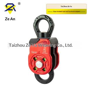 Lève-câble universel à blocage automatique, lève-poids à câble <span class=keywords><strong>coulissant</strong></span>, poulie double rotative - Product Image 5