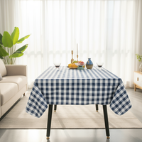 Nappe florale en plastique PEVA certifiée GRS avec dos en flanelle |   Imperméable, résistant à l'huile, écologique, OEM/ODM, personnalisable, haute qualité