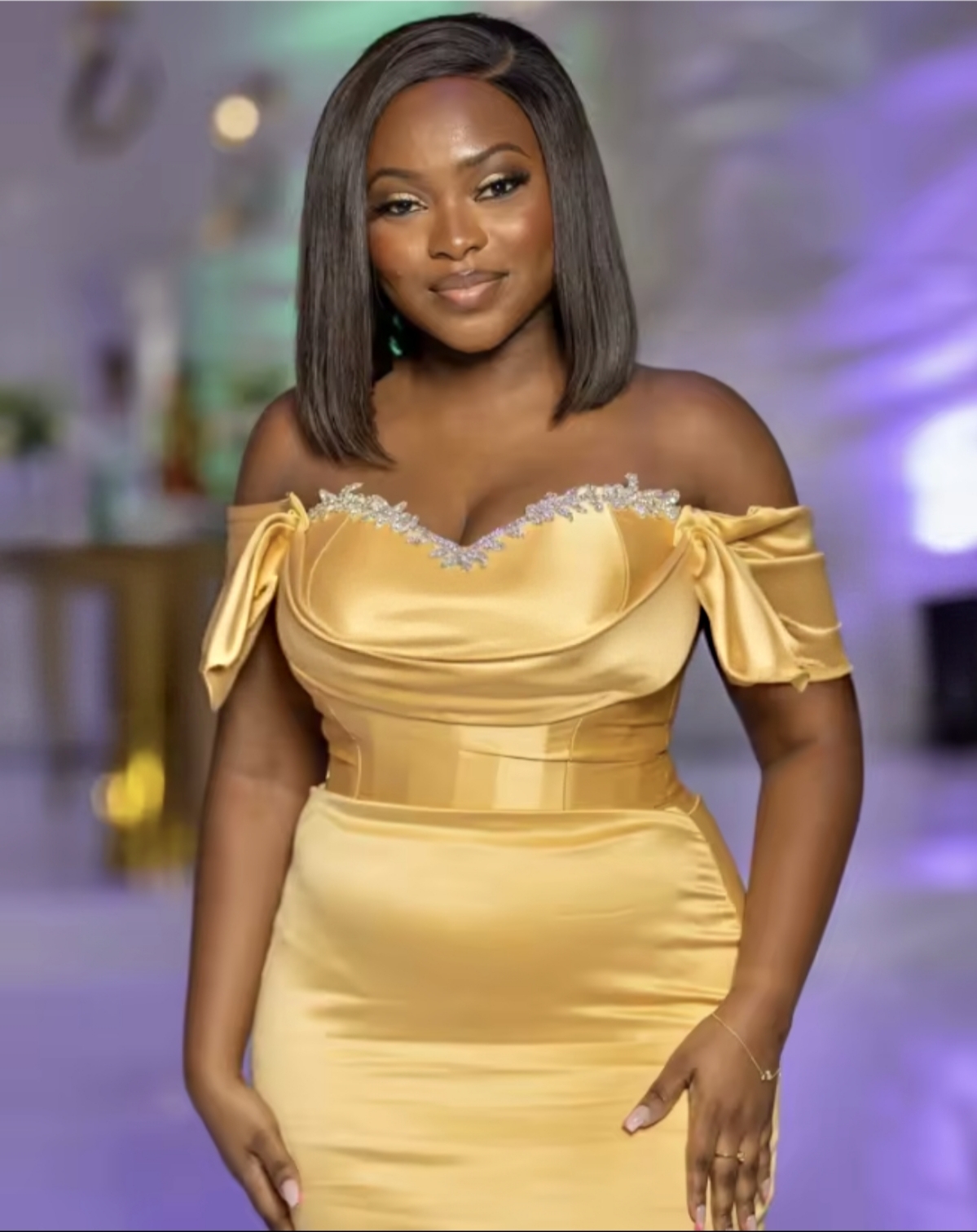 Order Online Gold Maid of Honor Dresses Short Sleeve Design | Alibaba.com Order Online Gold Maid of Honor Dresses Short Sleeve Design | Alibaba.com