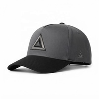 Casquette 5 panneaux de qualité supérieure, panneau avant sans couture, couronne haute, casquette snapback personnalisée, style vintage sportif, respirante, imperméable, 100% coton