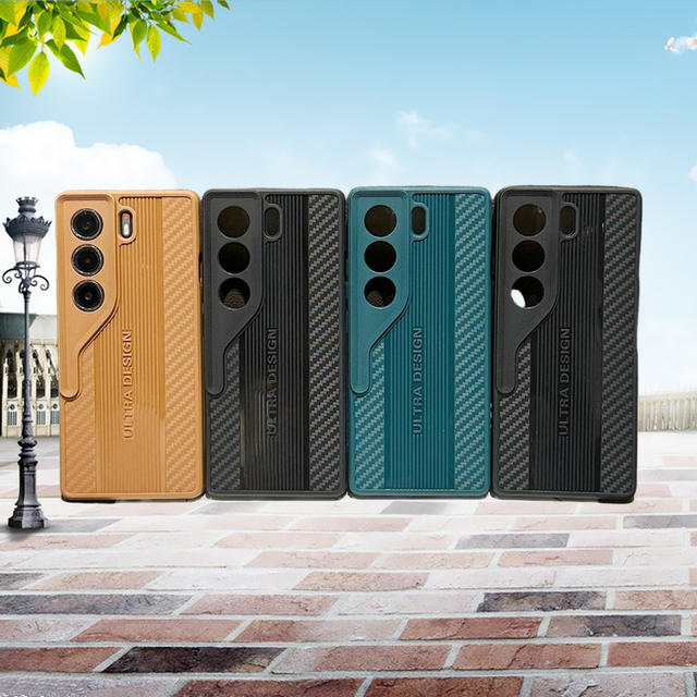 Wholesale Full Body Protective Soft TPU Waterproof Shockproof Phone Case with Stripe Design for Tecno Mobile Phones