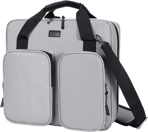 BSCI Wholesale Custom Laptop Briefcase Bag <b>Waterproof</b> Business Laptop Bags Mighty Zip Tab Zipper Binder - Product Image 1