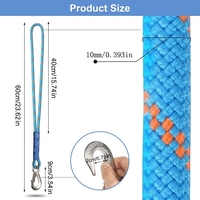 Sangle de connexion robuste en acier inoxydable pour hamac, chaise suspendue, balançoire, yoga en extérieur, grande taille