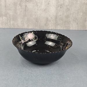 Juego de 18 Tazones de Vidrio Opal con Borde Redondeado y Diseño Floral de Lujo, Estilo Europeo para Bodas - Product Image 3