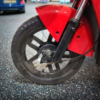 Fabricant chinois en gros, vélo électrique urbain à 2 places avec moteur sans balais 350W, batterie au plomb-acide 48V, grand panier, acier sécurisé à l'arrière