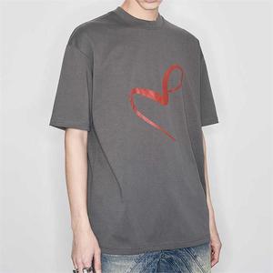 <span class=keywords><strong>T</strong></span>-Shirt da uomo da Jogging Plain Plus Size stile cotone 100% stampa all'ingrosso stile Street <span class=keywords><strong>T</strong></span>-Shirt - Product Image 3