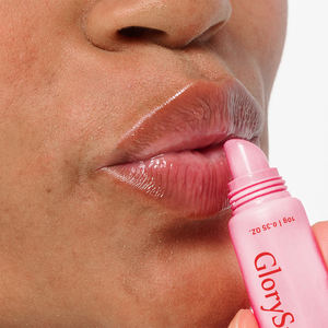 بلسم شفاه نباتي بشعار خاص، قناع ترطيب للشفاه أثناء النوم 10 جرام، مضاد للتجاعيد، أقنعة شفاه ليلية بنكهة الفراولة - Product Image 2