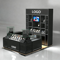 Ensemble de vitrines modernes pour montres, pour comptoirs de montres, nouveau design, vitrine personnalisée, mobilier de présentation pour bijouterie