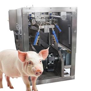 Mesin Abattoir, babi hidup tiga titik, peralatan pemotongan babi - Product Image 1
