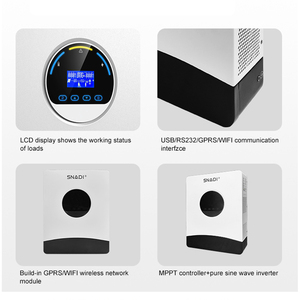 Điều khiển kép MPP 2000W 5KW IP65 24 Volt PCB <span class=keywords><strong>board</strong></span> 6KW Solaire Off lưới không có pin 4Kw 10 kW năng lượng mặt trời lai điện biến tần 11Kw - Product Image 6