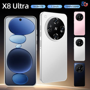 Versione Globale X8 Ultra Clone 16+1TB Rete Economica Sbloccato Deca Core HD 108MP Smartphone Private Label Bianco CDMA/LTE Mobile - Product Image 4