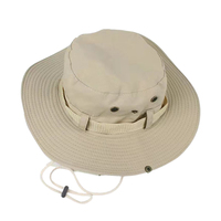 Chapeau Bob Large d'Extérieur 2025 en Promotion avec Cordon, Idéal pour le Camping, la Pêche, les Voyages et l'Alpinisme